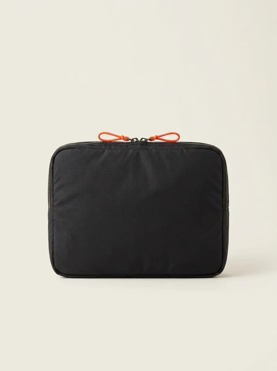 Tech Pouch · L — Charcoal