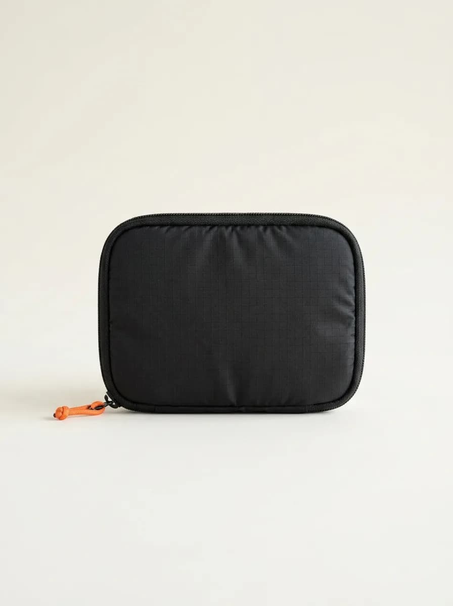 Tech Pouch · M — Charcoal