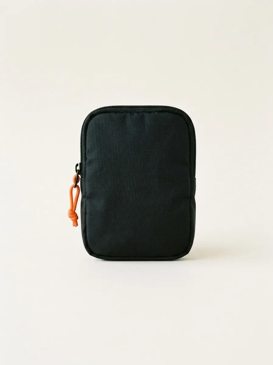 Tech Pouch · S — Charcoal